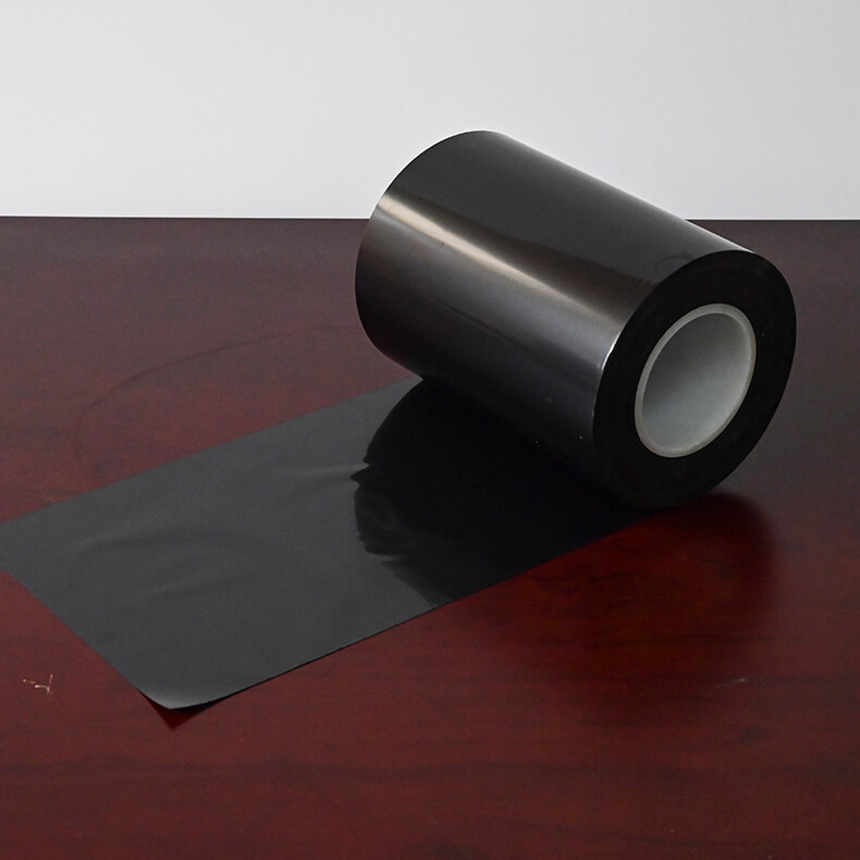 0125Mm Đen Polyester Mylar Màu đen PET Film để in